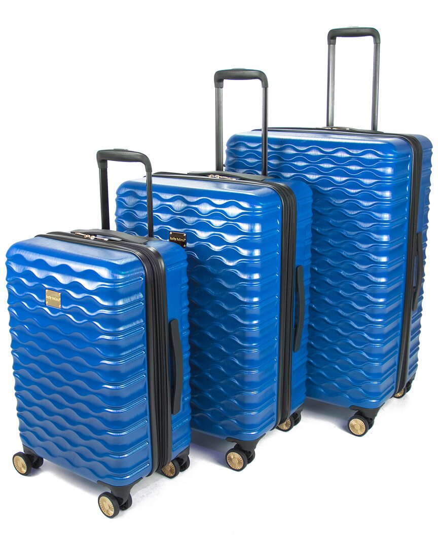 Shop Kathy Ireland Maisy 3pc Hardside Luggage Set