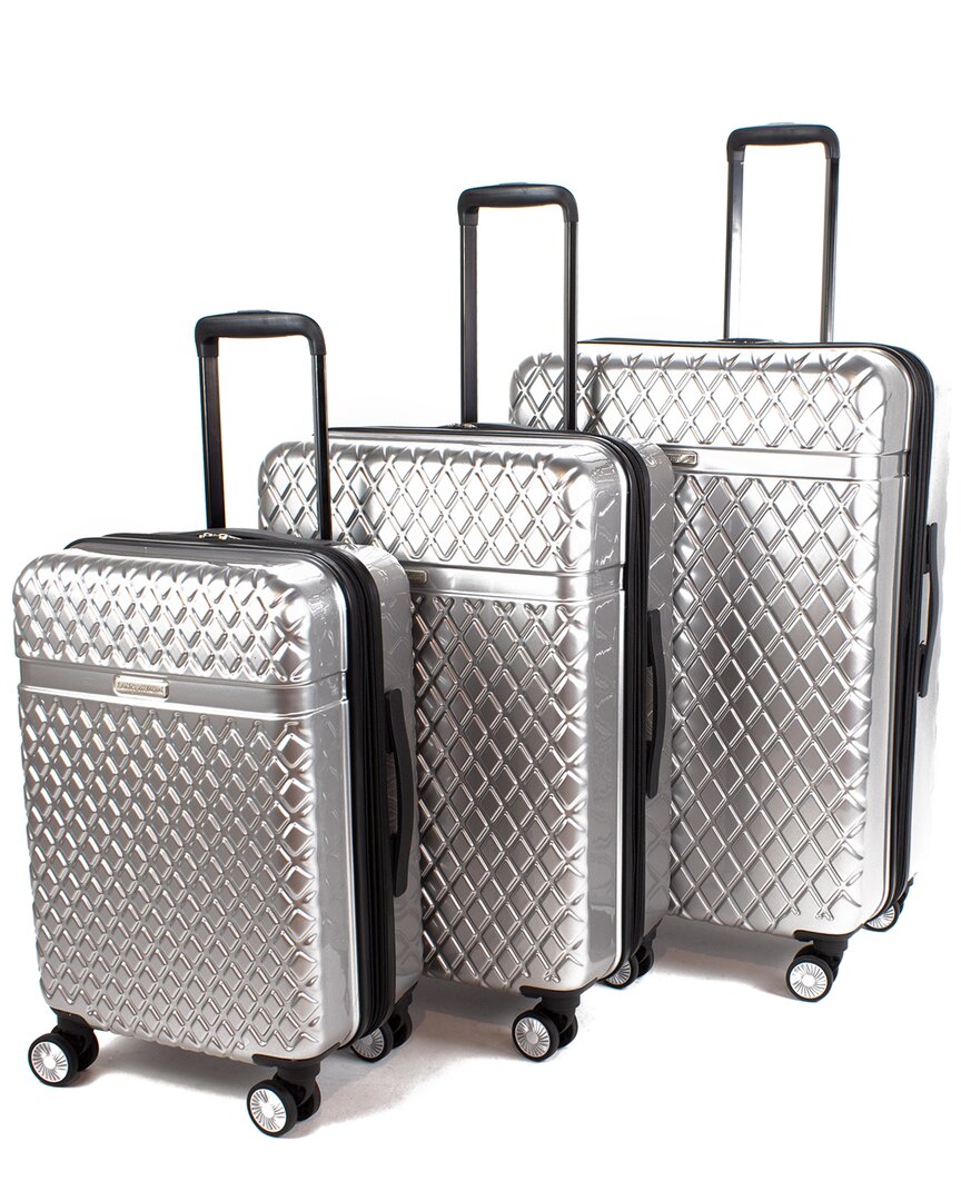 Kathy Ireland Yasmine 3pc Hardside Luggage Set