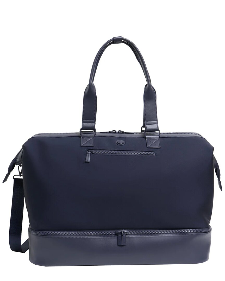 Max Studio Sport Nylon Drop Bottom Duffel Bag