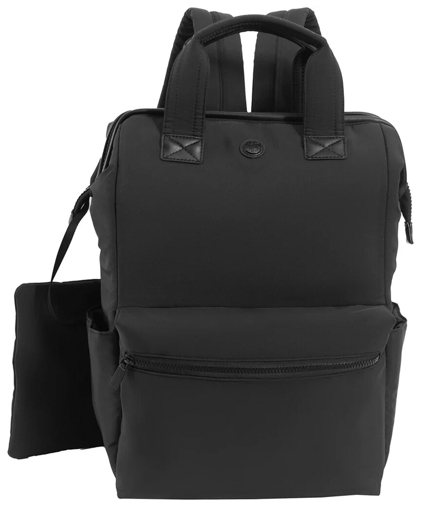 Max Studio The Elise Sport Nylon 18in Workbook Backpack In Black