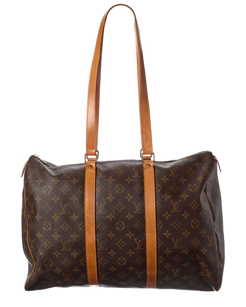 Pre-owned Louis Vuitton Brown Monogram Coated Canvas Flanerie 45 (authentic Pre-loved)