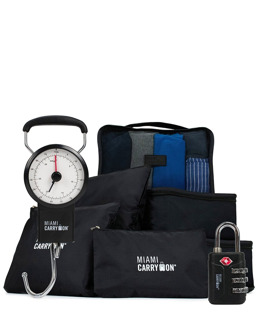 Miami Carryon Essential Travel Kit Combo In Black