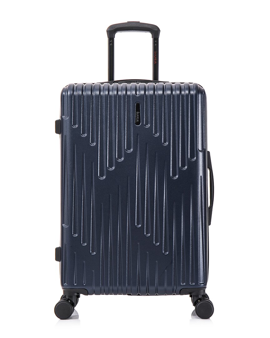 Shop Inusa Drip Lightweight Hardside Spinner Luggage 24 In Blue