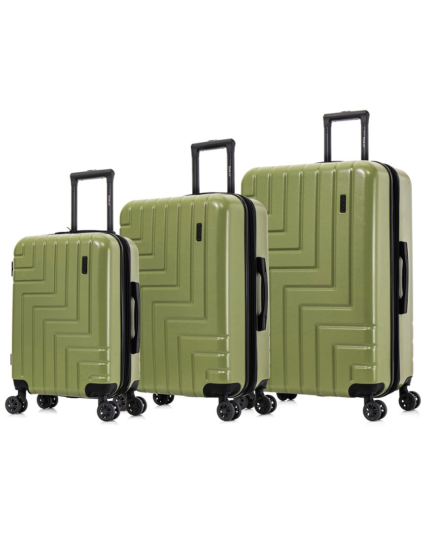 Dukap Zahav Lightweight Hardside Spinner 3 Piece L