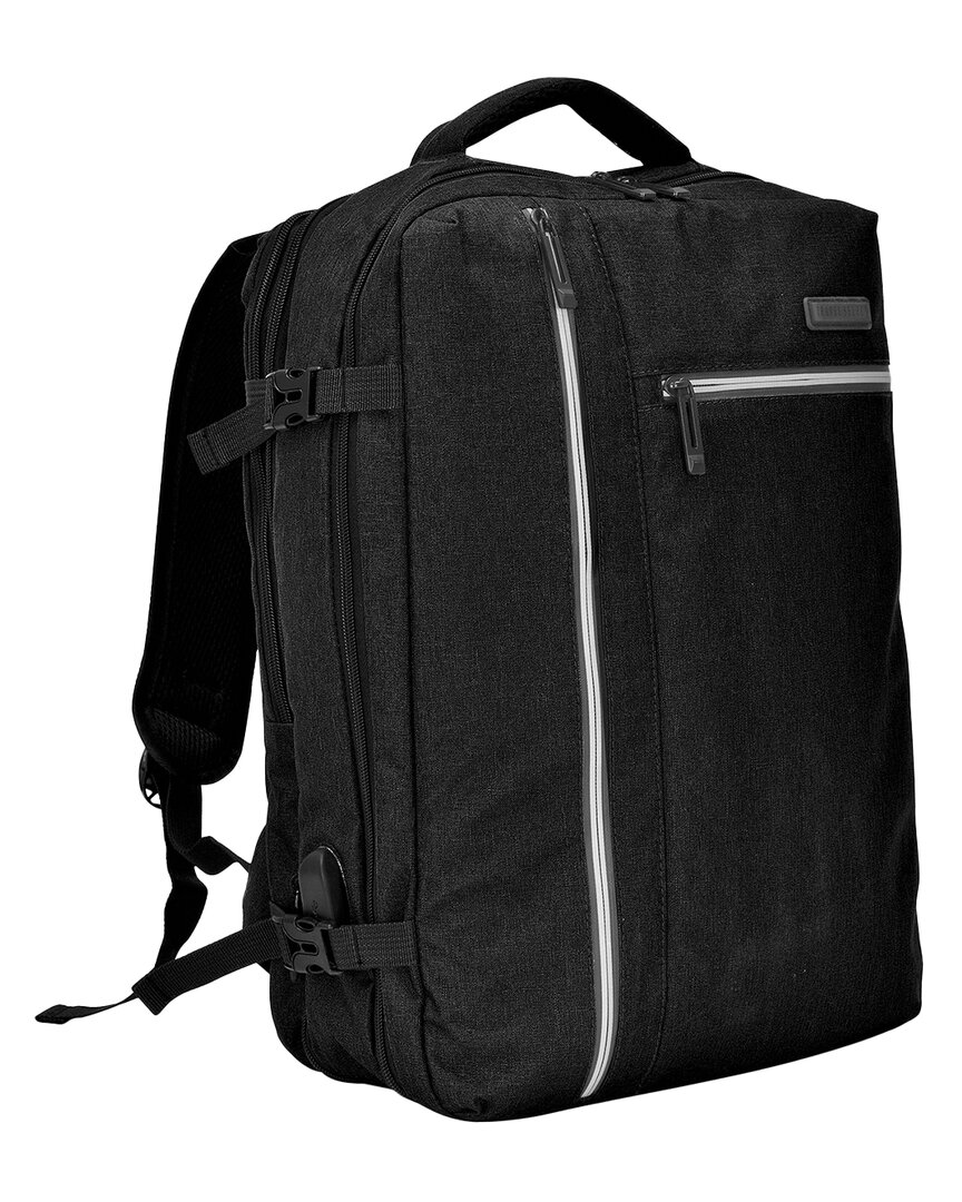 Travel Select Grayville 17 Multifunctional Backpack In Black