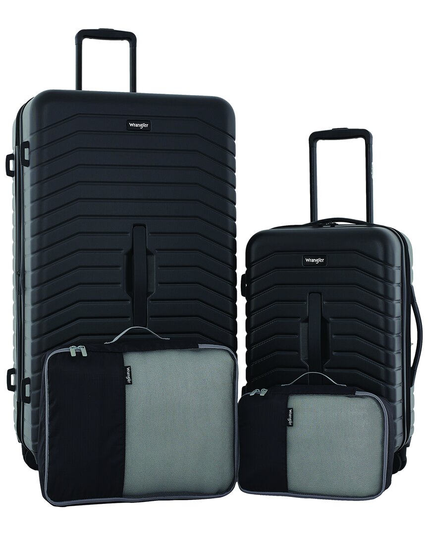 Wrangler Cameron 4pc Expandable Luggage Set