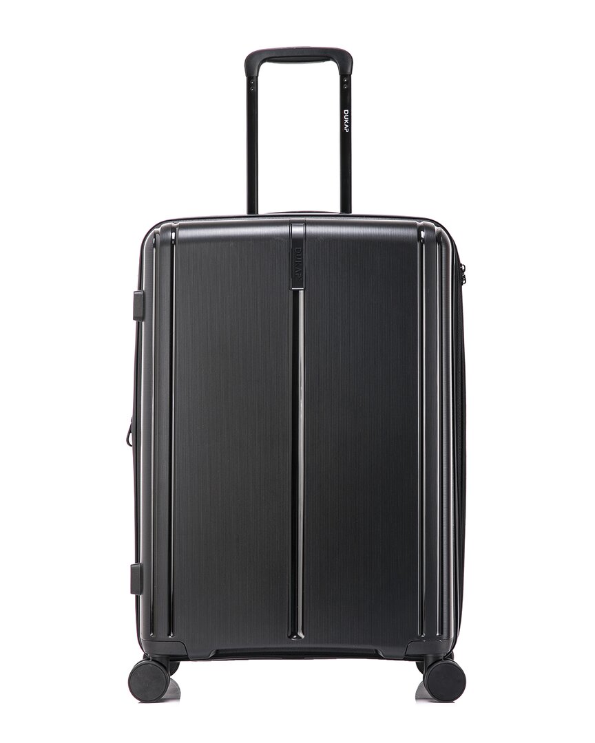 Shop Dukap Airley Lightweight Expandable Hardside Spinner Luggage In Black