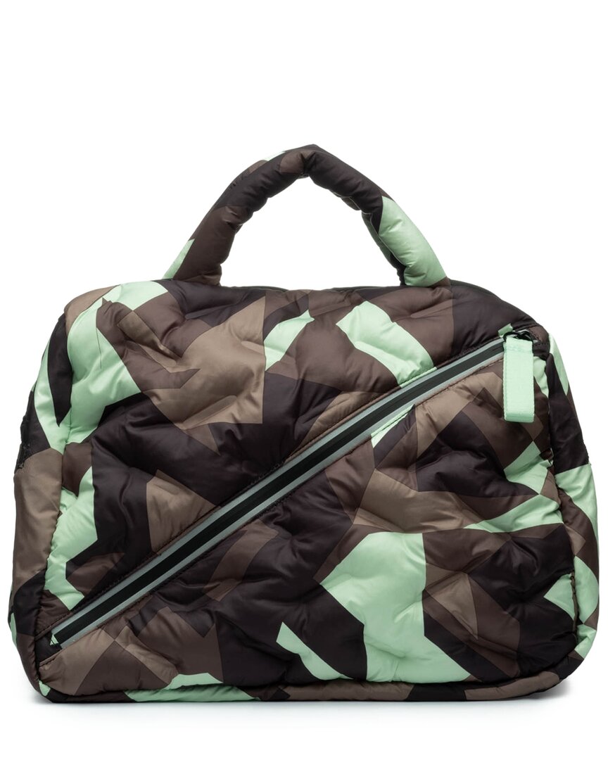 Go Dash Dot Puffle Duffel Bag In Green