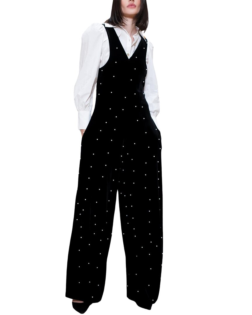 Eva Franco Brewster Jumpsuit In Black