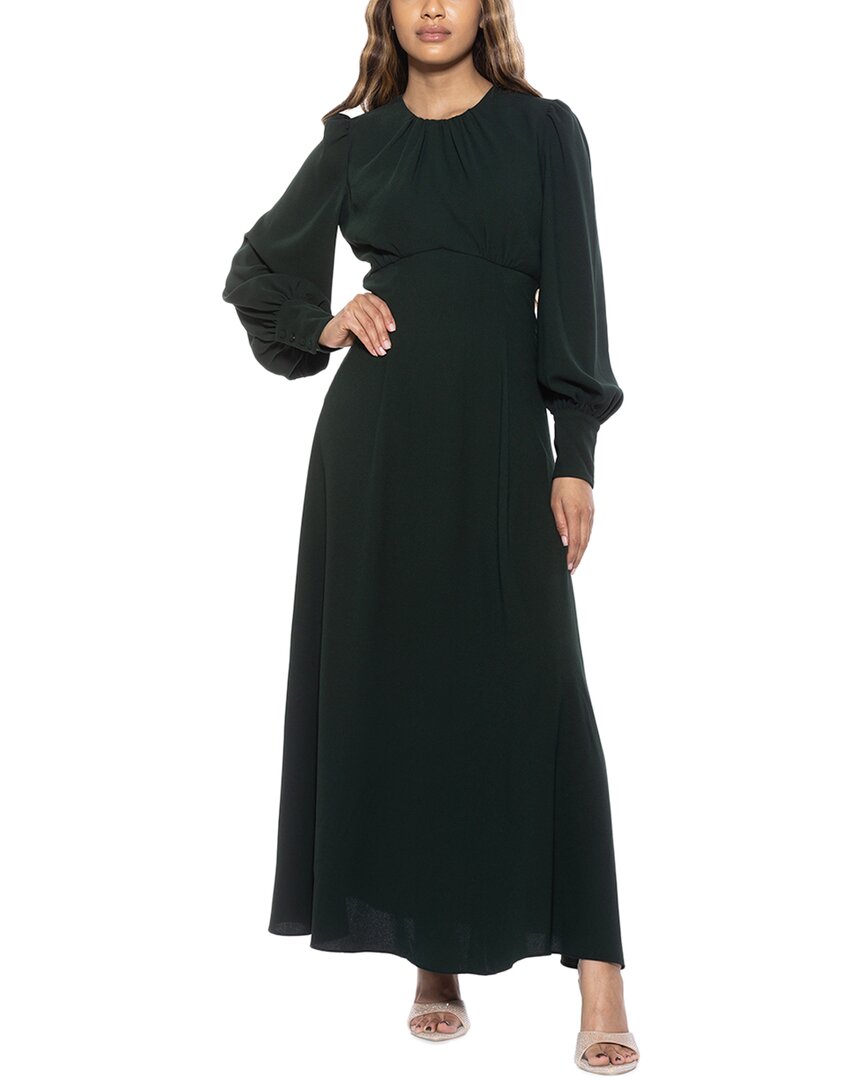 Alexia Admor Yesenia Long Sleeve Empire Waist Maxi Dress