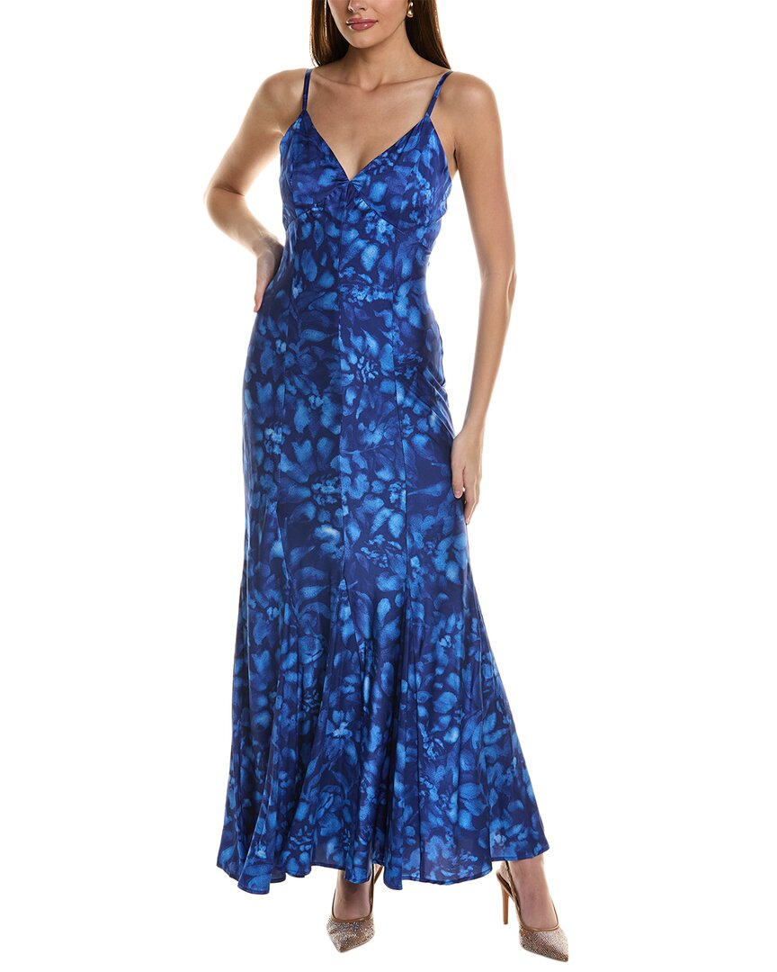 Shop Hutch Arizona Maxi Dress In Blue