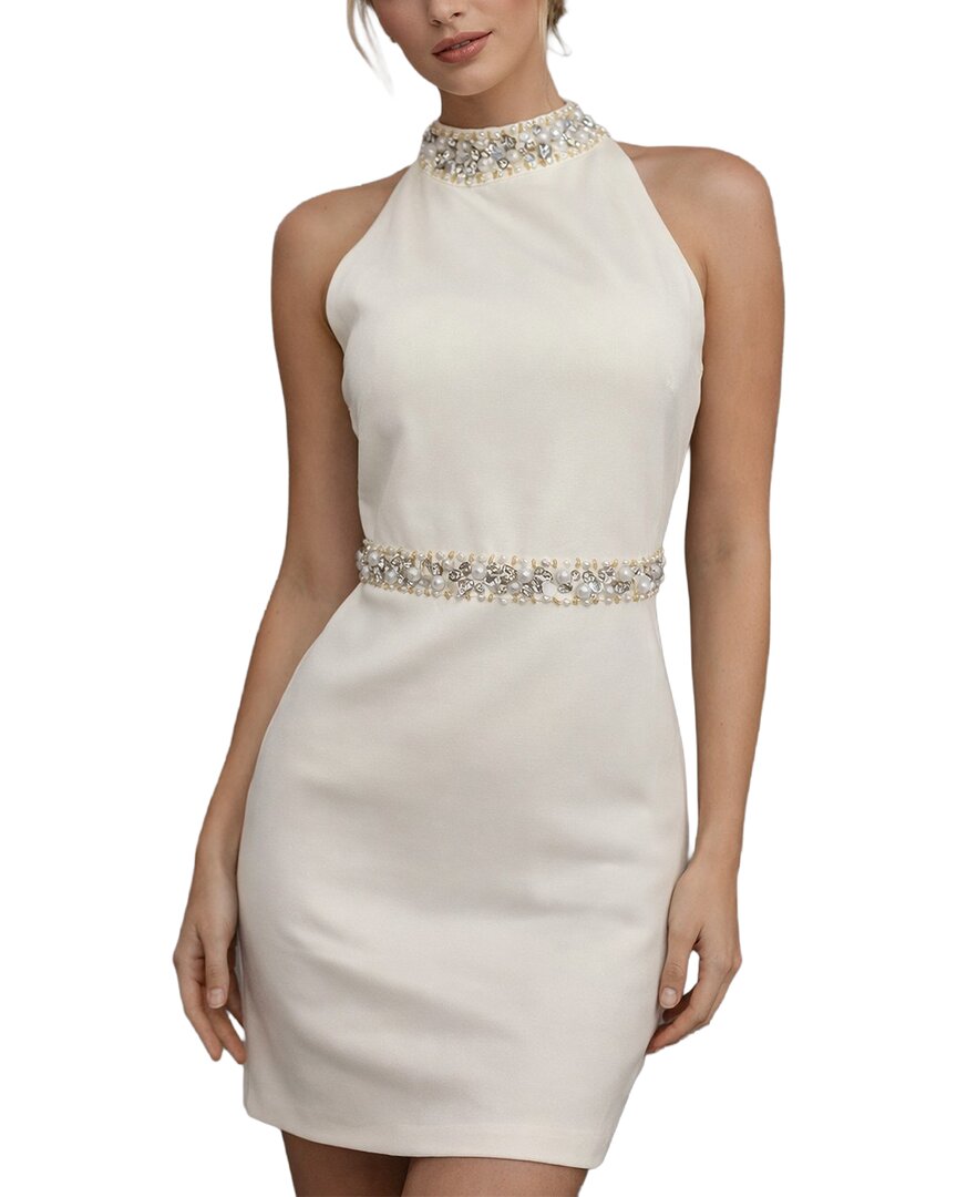 Ariel Tesoro Mini Dress In White