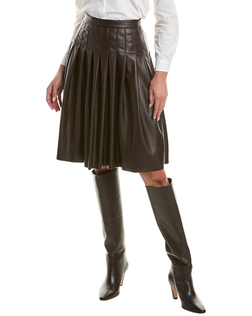 Nanette Lepore Pleated Skirt In Purple