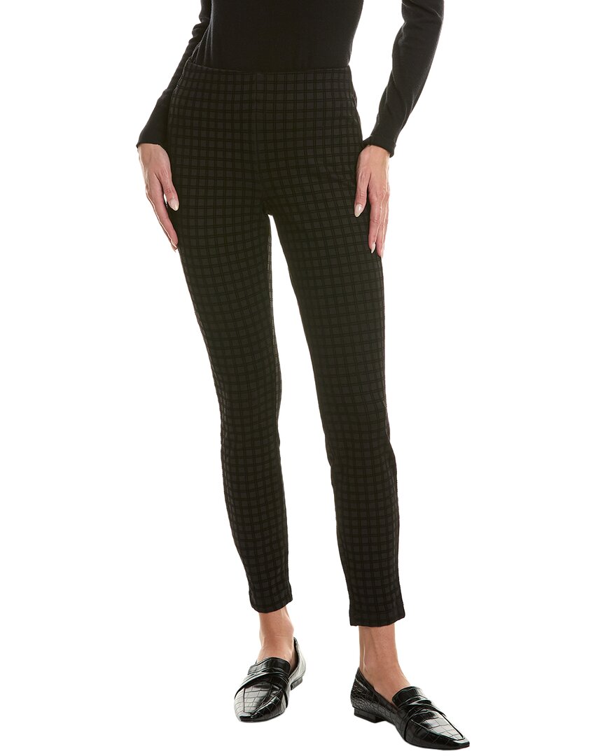 Nanette Lepore Nanette Leopard Flocked Pant In Black