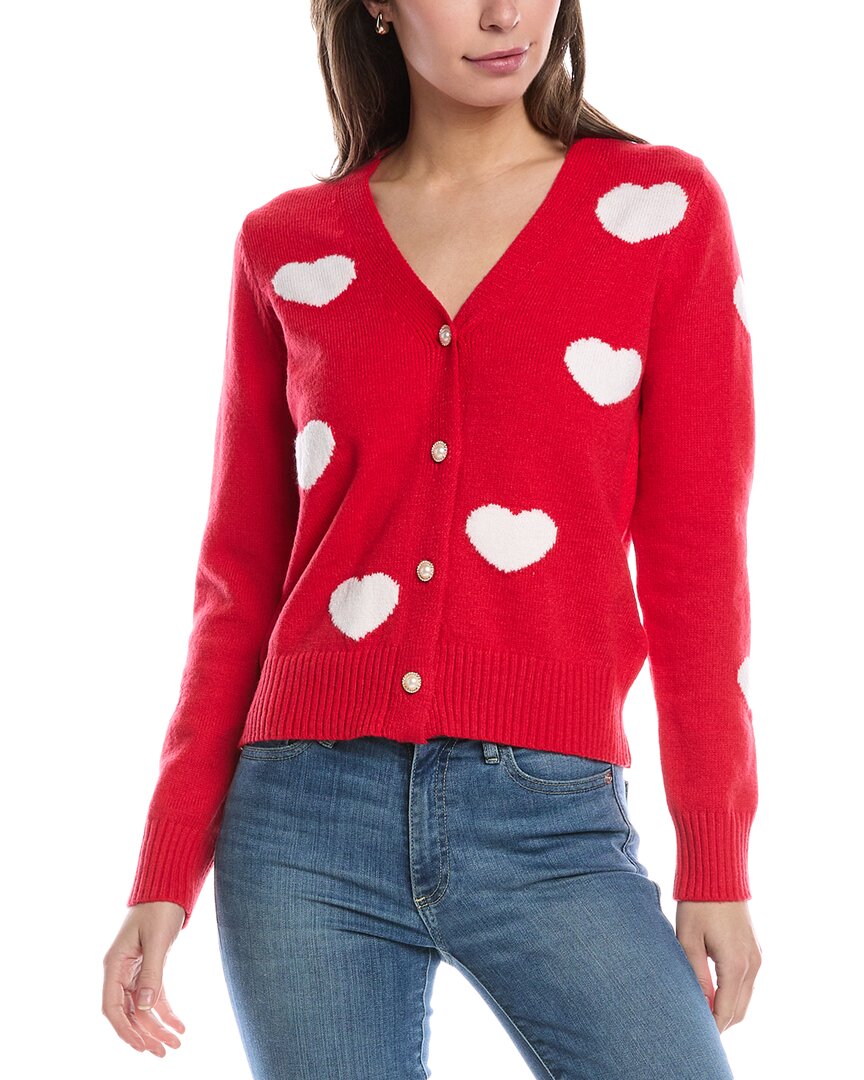 Nanette Lepore Nanette  Cardigan In Red