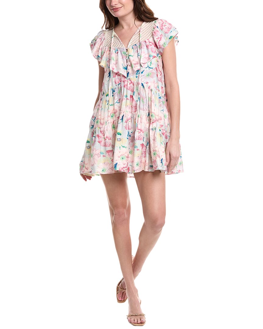 Marion Swing Mini Dress In Pink