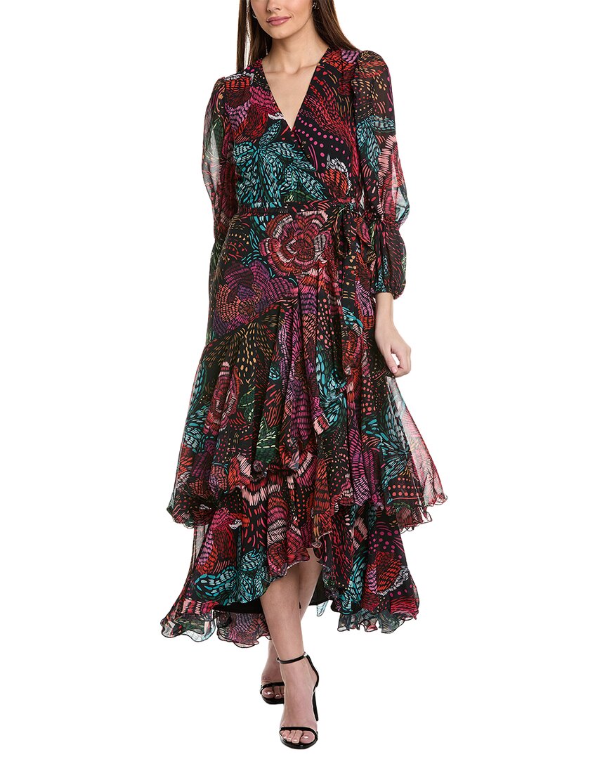HUTCH HUTCH CARLOTTA MAXI WRAP DRESS