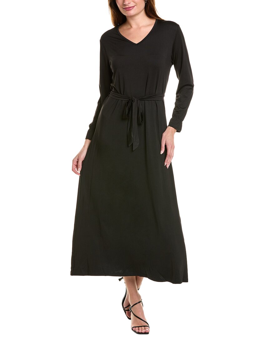 Ipponelli Tie Waist T-shirt Dress In Black