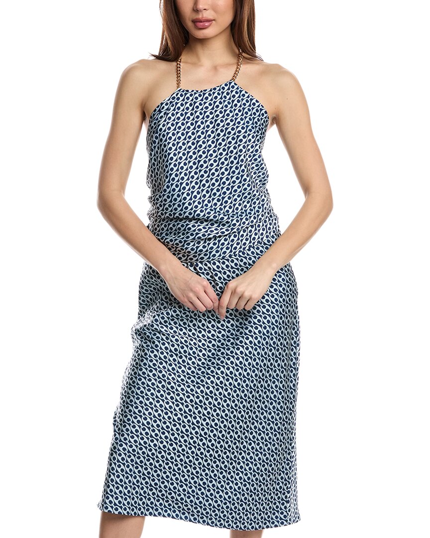 Flora Bea Nyc Halter Top In Blue