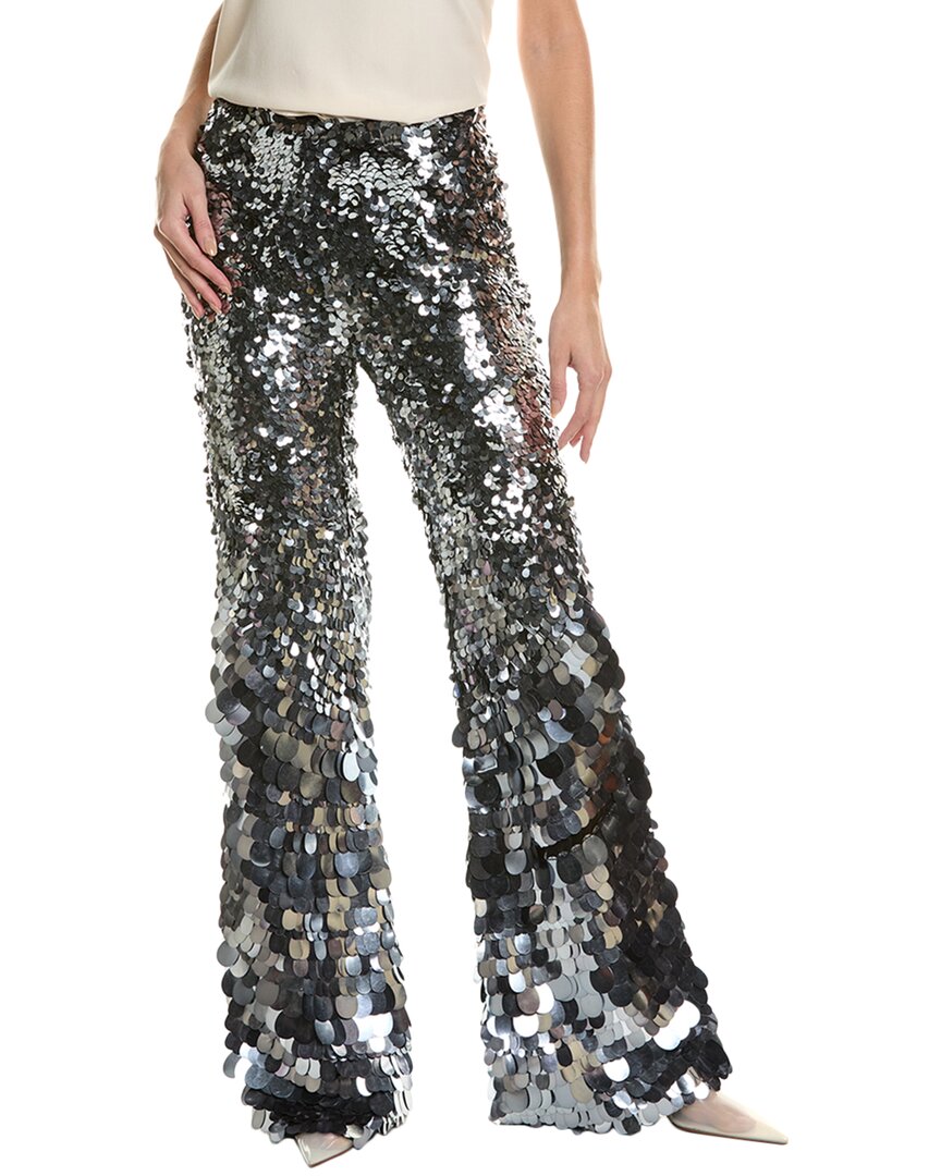 Alberta Ferretti Trousers Argent
