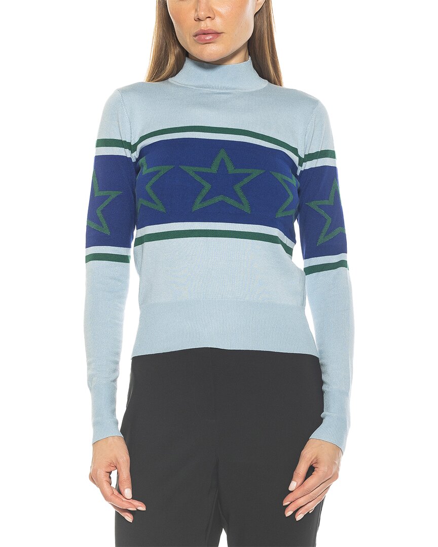 Alexia Admor Lisa Star Mock Neck Sweater