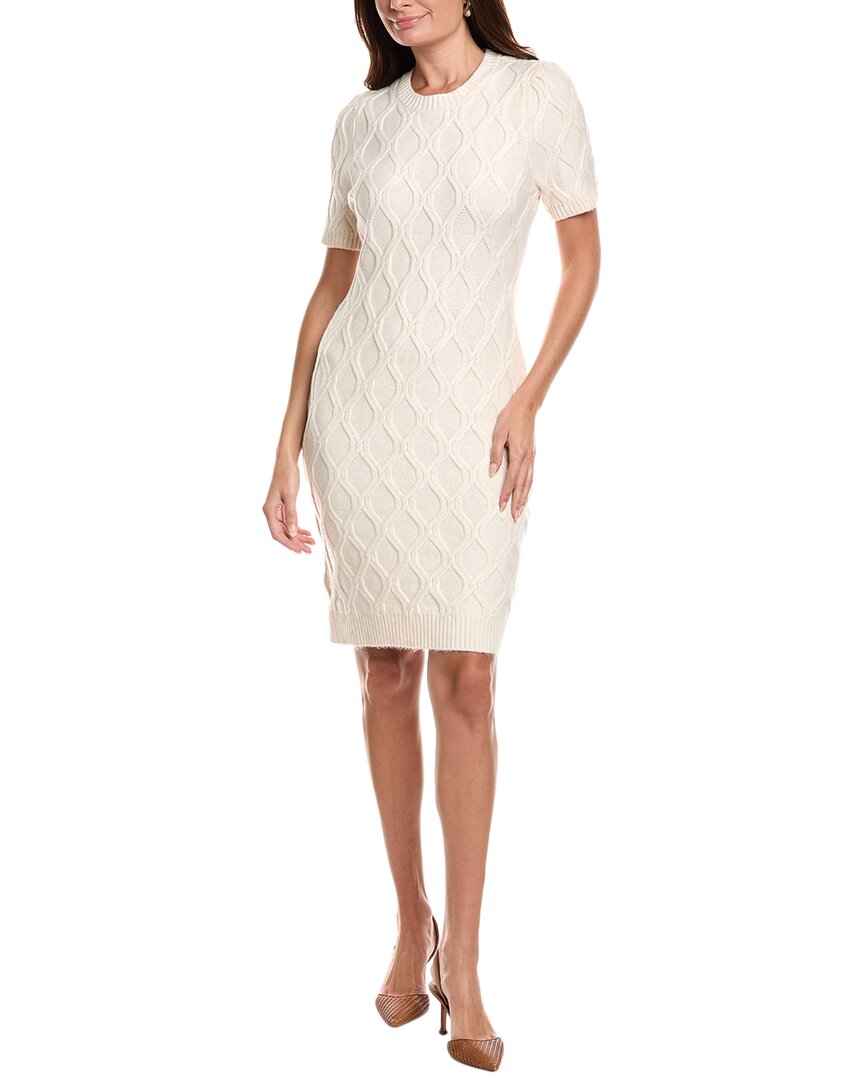 Nanette Lepore Nanette  Knit Midi Dress In Neutral