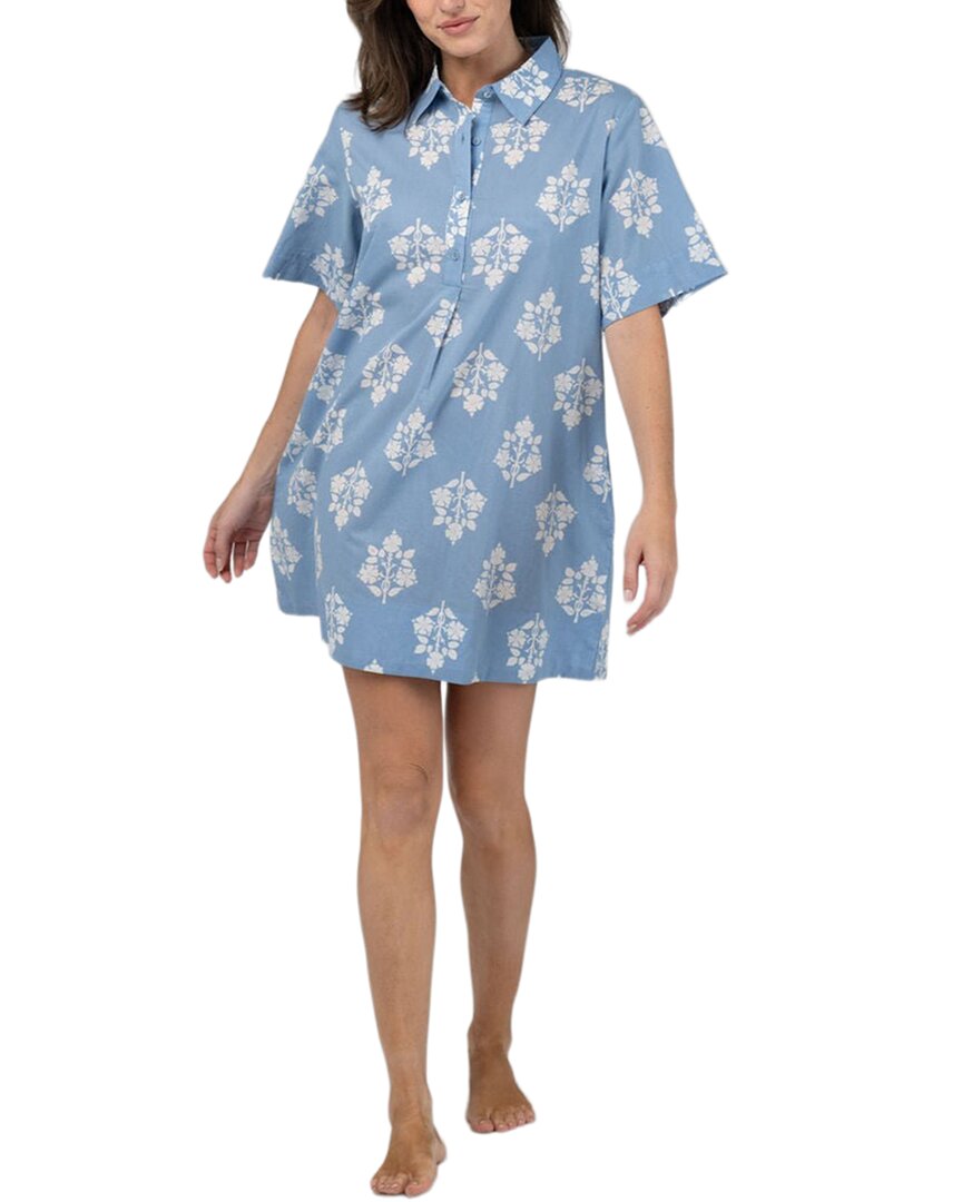 Olive Workshop Sconset Dress In Blue