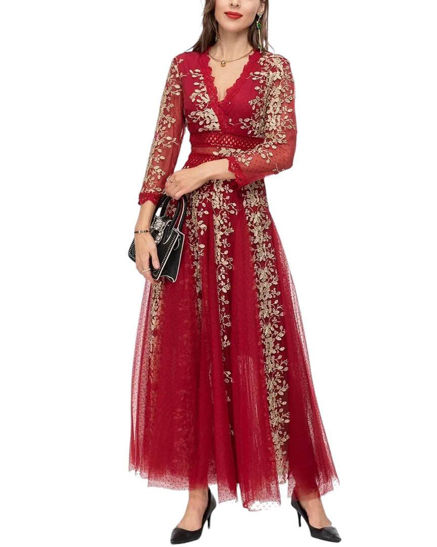 Lanelle Maxi Dress In Red