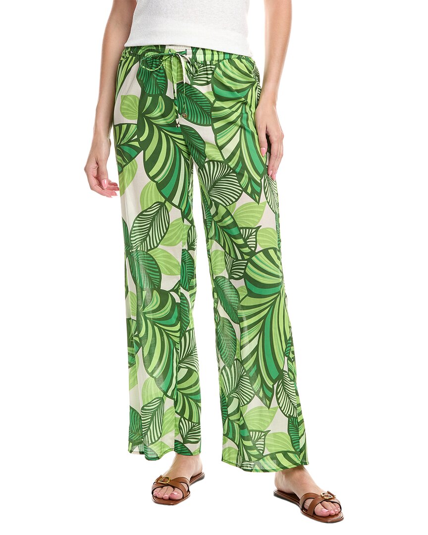 Flora Bea Nyc Rolla Pant In Green