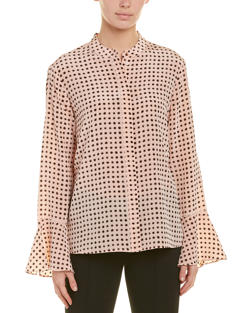 Image of Donna Karan New York Silk Shirt