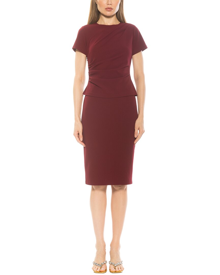 Alexia Admor Keaton Sheath Dress In Brown