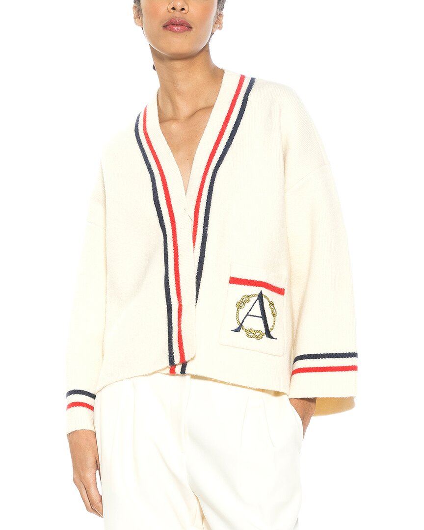 Alexia Admor Gabbi Cardigan In Ivory