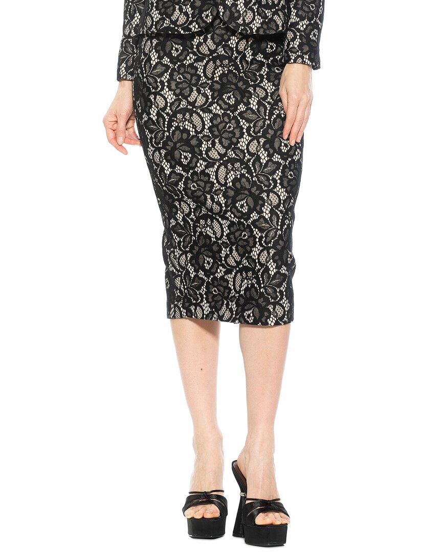 Alexia Admor Jacki Lace Midi Pencil Skirt