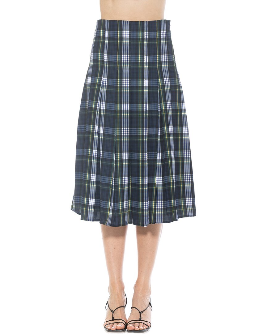 Alexia Admor Shilo Pleated Midi Skirt