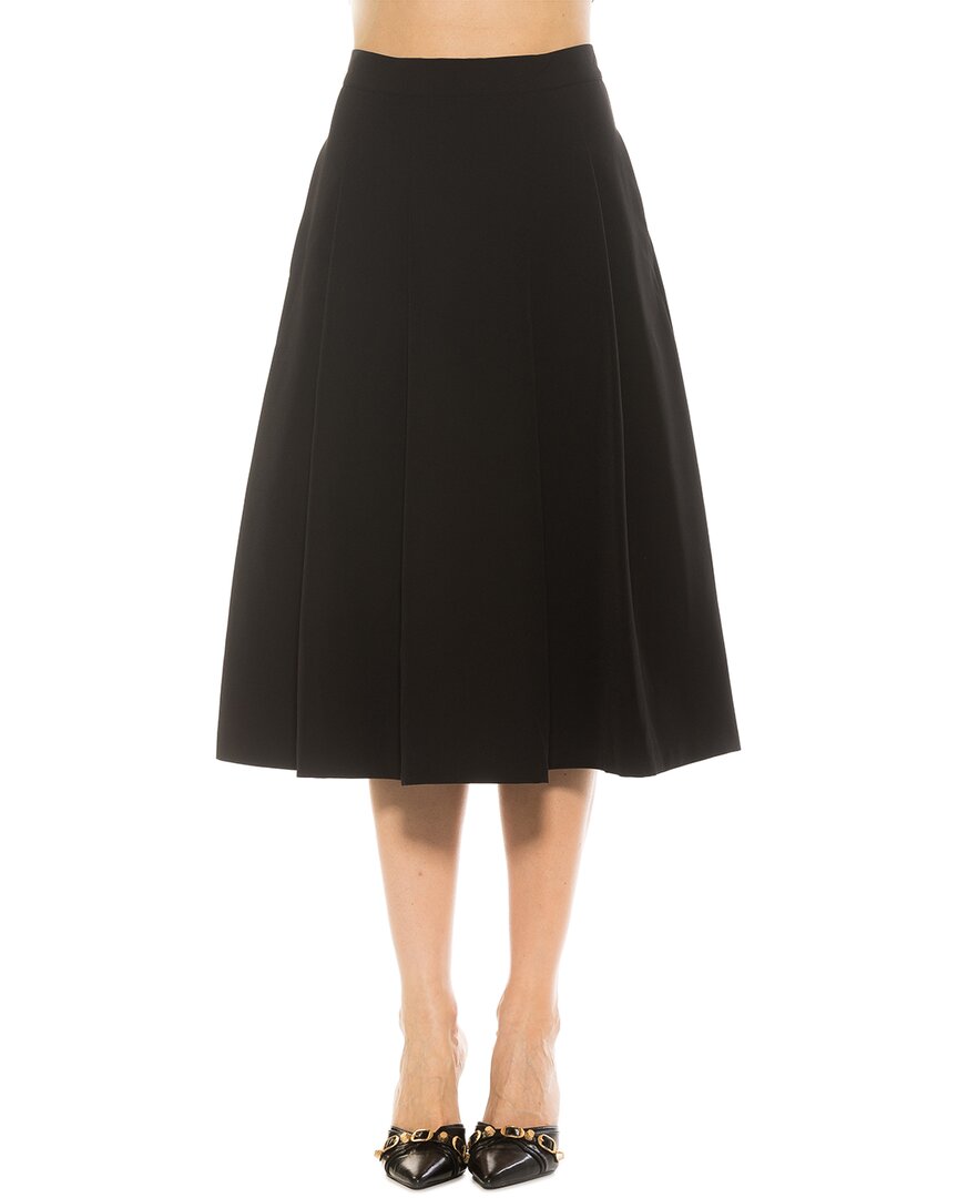 Alexia Admor Illia Pleated Midi Skirt