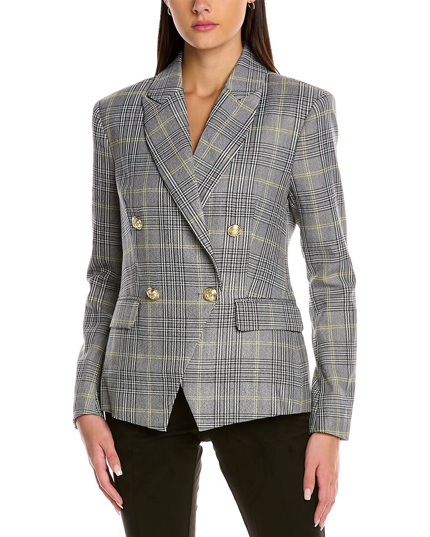 Alexia Admor Classic Double-breasted Blazer In Nocolor