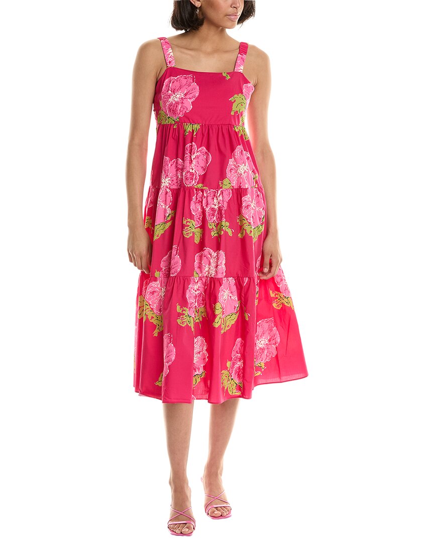 Shop Flora Bea Nyc Leela Dress In Pink