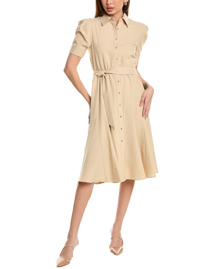 Nanette Lepore Midi Dress In Brown