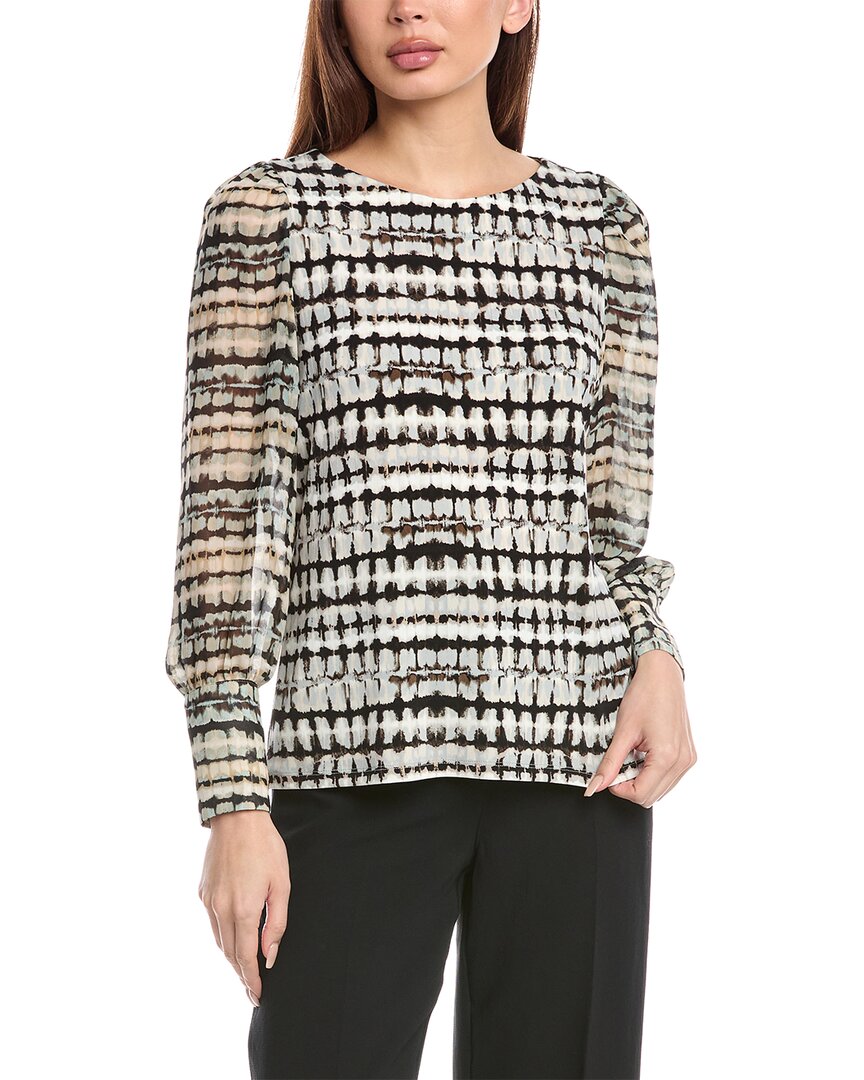 Anne Klein Bishop Sleeve Top