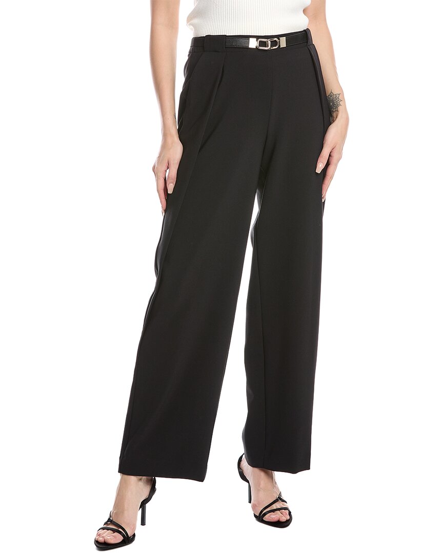 Shop Anne Klein High-rise Pant In Black