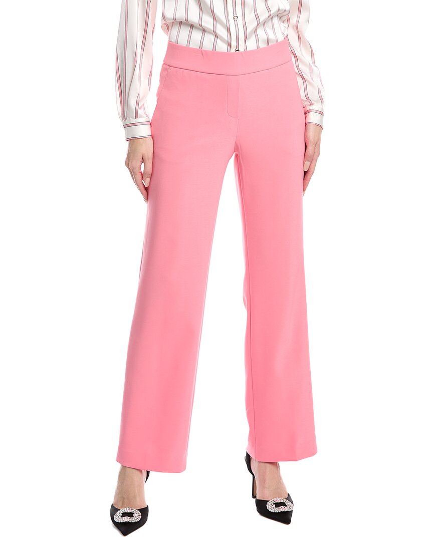 Anne Klein Pull-on Slash Pocket Trouser In Pink