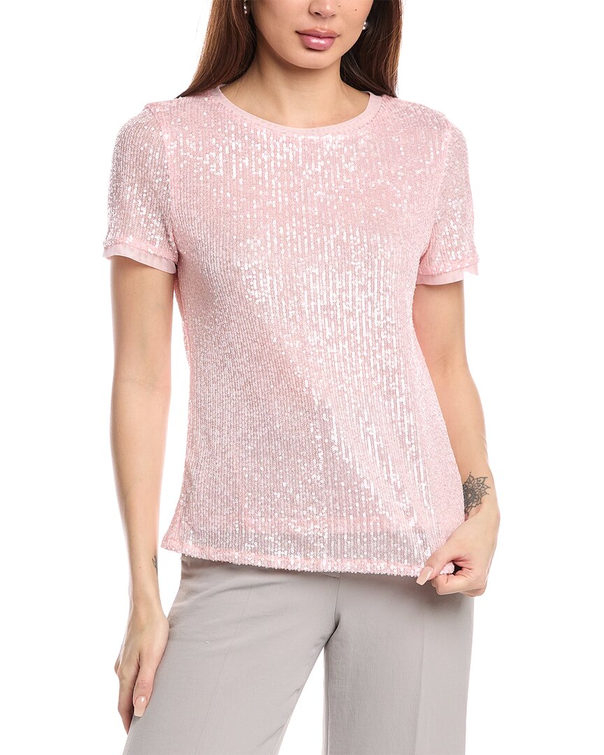ANNE KLEIN ANNE KLEIN BANDED T-SHIRT