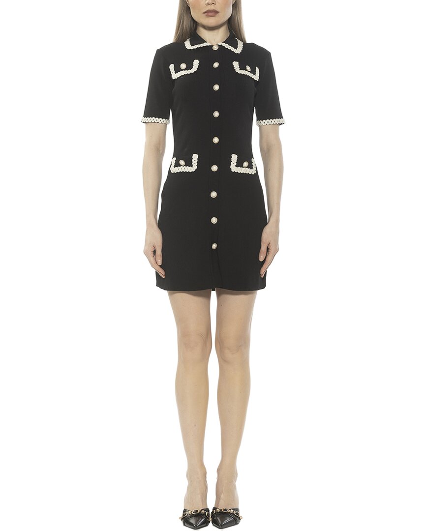 Alexia Admor Odette Shirtdress In Black