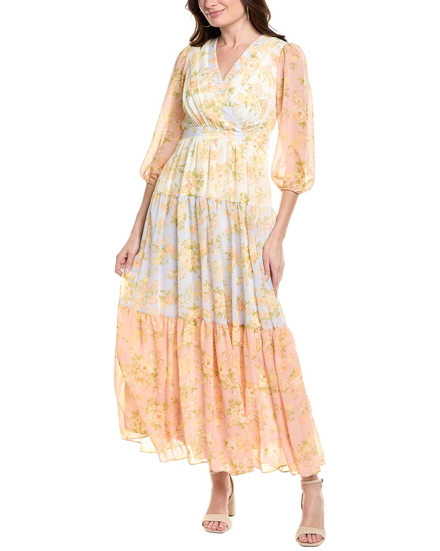 TAYLOR TAYLOR TIERED MAXI DRESS