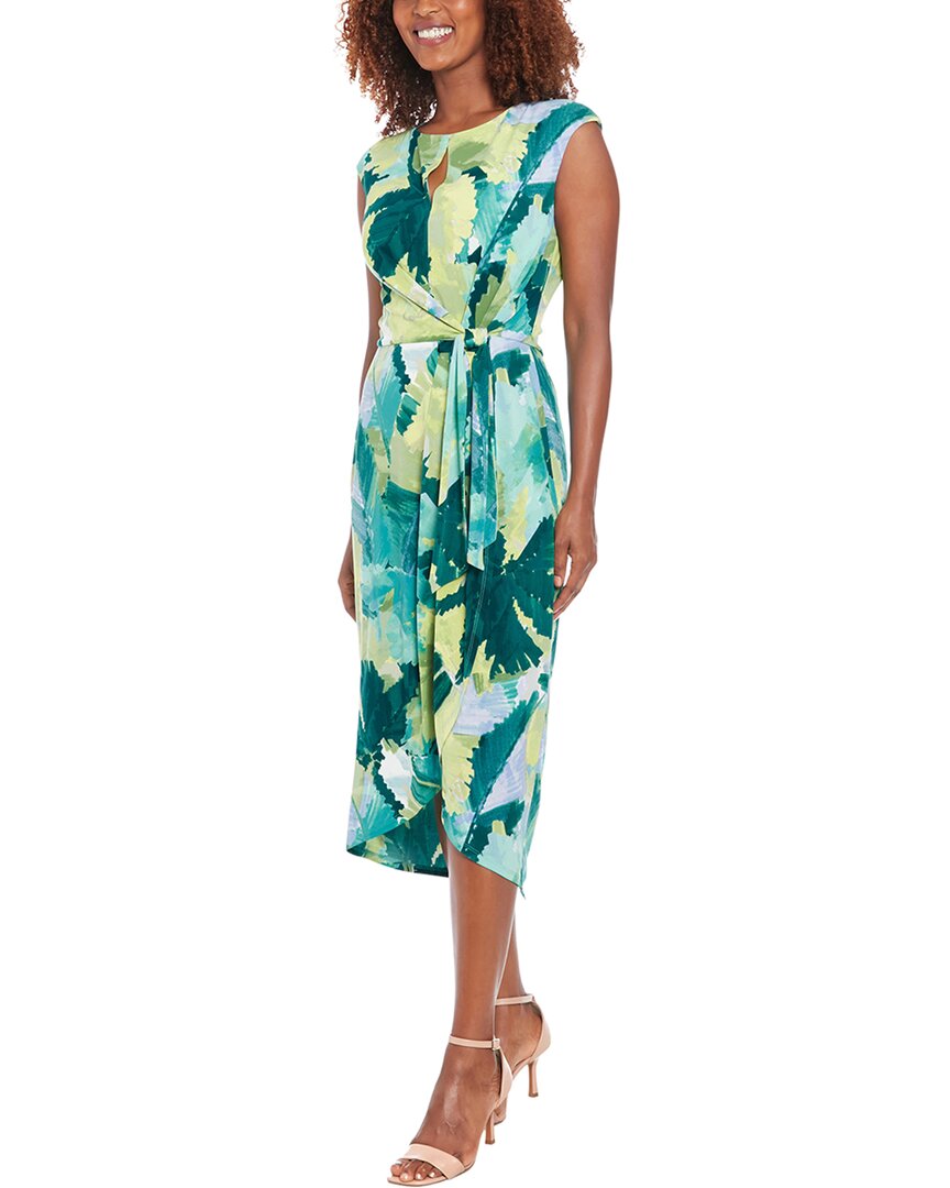 London Times Tulip Midi Dress
