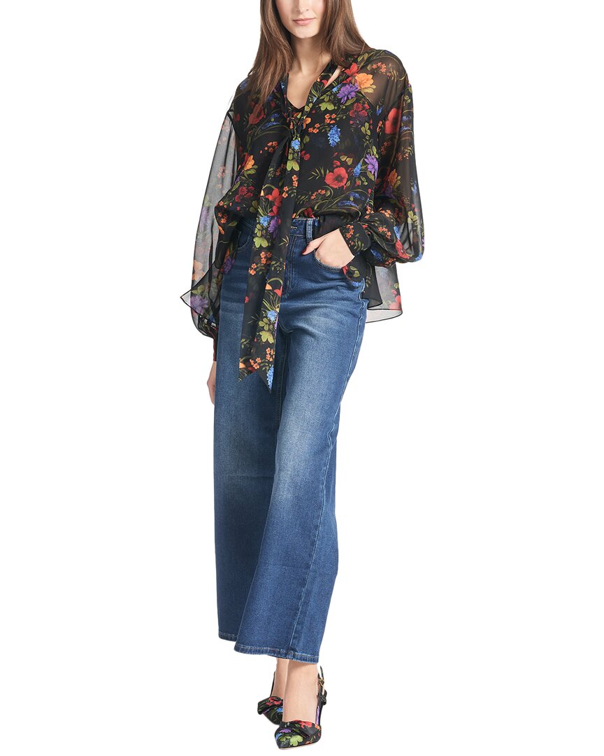 Sachin & Babi Nora Top In Black