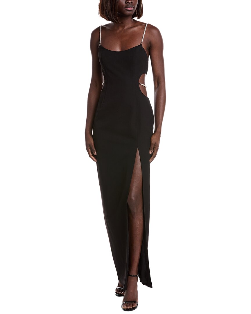 Liv Foster Spaghetti Strap Maxi Dress In Green