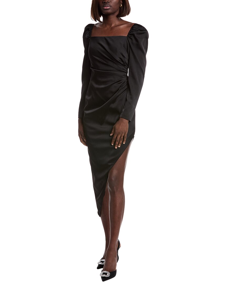 Liv Foster Midi Dress In Black