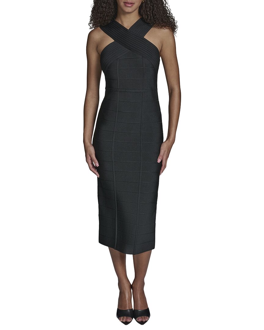 Bcbg Sheath Dress In Black