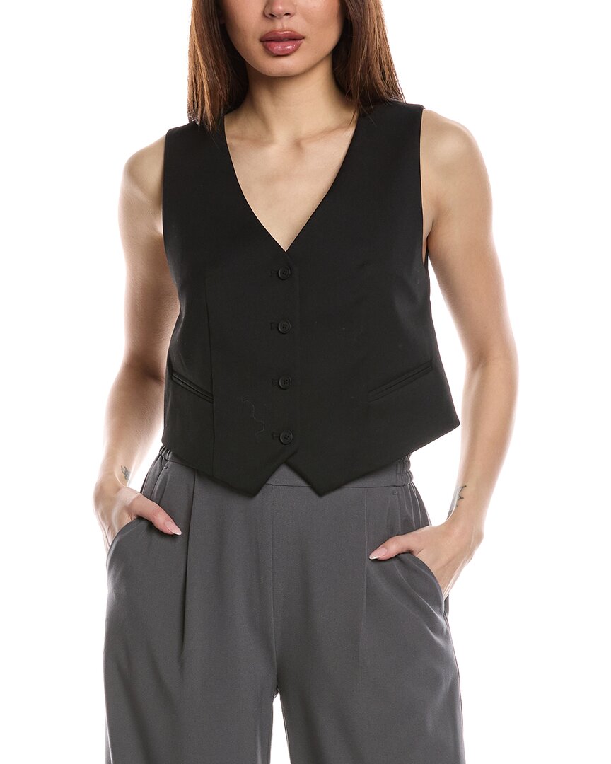 Allsaints Nellie Waistcoat In Black
